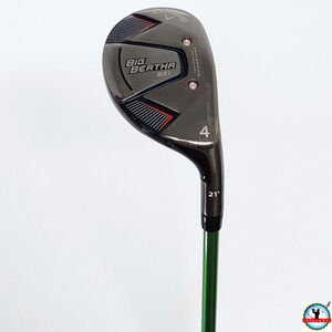 Callaway Big Bertha B21 4-Hybrid 21º PURE Oban Revenge 65g Reg-Flex Graphite RH"